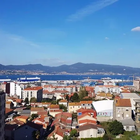 Piso Miracies- Wifi- Parking- Vistas Ria De Vigo Apartment Exterior photo